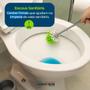 Imagem de Escova Sanitária com Suporte Cerdas Firmes para Limpeza Pesada e Alcance Completo Alklin
