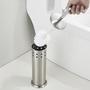 Imagem de Escova Sanitária De Limpar Com Cabo E Suporte De Inox
