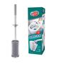Imagem de Escova Sanitária para Banheiro Com Kit C/10 Refis - Flash Limp