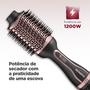 Imagem de Escova Secadora Mondial Preto e Golden Rose 1300W ES-05-BI
