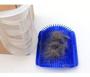 Imagem de Escova Tira Pelos Pet Parede Gatos Com Catnip Massagem