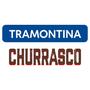 Imagem de Escova Tramontina Churrasco com Cerdas em Aço Inox e Cabo de Polipropileno Preto 44 cm