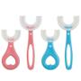Imagem de Escovas de Dentes de Silicone para Bebês - 1 Pacote - Design em U