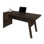 Imagem de Escritório com Mesa para Computador e Balcão 3 Portas Rústico - FdECOR