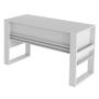 Escritório com Mesa para Computador Simples Com Armário 2 Portas Branco - FdECOR - Tecno Mobile Imagem de Escritório com Mesa para Computador Simples Com Armário 2 Portas Branco - FdECOR