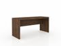 Imagem de Escritório com Mesa para Computador Simples Gavetas e Armário Nogal - FdECOR