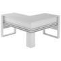 Imagem de Escritório Completo com Mesa Angular Armário Alto Balcão e Gaveteiro Moon MDP Branco G69 - Gran Belo
