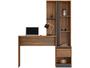 Imagem de Escrivaninha com Armário 1 Gaveta 3 Prateleiras