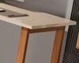 Imagem de Escrivaninha Estudo Home Office Para Escritório Mesa Trabalho 76 cm Off White