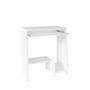 Imagem de Escrivaninha/Mesa para Computador Pixel Branco com 03 Prateleiras - Artely