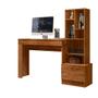 Imagem de Escrivaninha Office Lion Com Biblioteca Cinamomo Mel - Ninho Decor