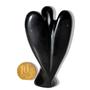 Imagem de Escultura Anjo Obsidiana Pedra Natural 80 a 90mm 80g Tipo A