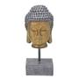 Imagem de Escultura Cabeca Buda Com Base 25cm Espressione