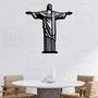 Imagem de Escultura de Parede Decoração Cristo Redentor 40x38cm