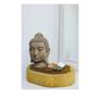 Imagem de Escultura Decorativa Buda Polirresina Mart Collection 20x12,5x13cm (AxLxP)