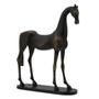 Imagem de Escultura Decorativa Cavalo em Resina Bronze 42cm SS0250 BTC