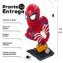 Imagem de Escultura Decorativa em Resina Busto Homem Aranha Personagem Grande