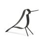Imagem de Escultura Decorativa Pássaro em Metal Preto 15x16 cm - D'Rossi