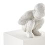 Imagem de Escultura Decorativa "Pessoa" Poliresina Off White 15,5x10 cm - D'Rossi