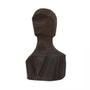 Imagem de Escultura Decorativa Resina Marrom Busto 2716 cm BTC