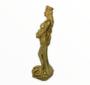 Imagem de Escultura Deusa Fortuna 18 cm Dourada e Prata Brilhante