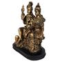 Imagem de Escultura Família Hindu Ganesha Pavati Shiva 27cm 14005