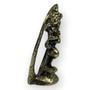 Imagem de Escultura Ganesh No Portal 3 Cm Dourado Em Metal