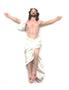 Imagem de Escultura Jesus Ressuscitado Parede Grande Resina 30 Cm