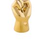 Imagem de Escultura Mão Dourada em Cerâmica