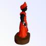 Imagem de Escultura Ogum Vermelho 10 Cm Em Resina