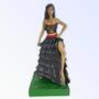 Imagem de Escultura Pomba Gira Crânio 7Saias 24Cm Resina-Selecione Cor