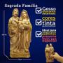 Imagem de Escultura Sagrada Familia Casamento Altamente Detalhada 20cm