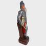 Imagem de Escultura Santa Joana Darck Vermelha 20 Cm Em Resina