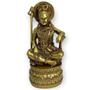 Imagem de Escultura Shiva Meditando Dourado 16 Cm Em Resina Proteção E