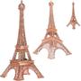 Imagem de Escultura Torre Eiffel 25 Cm Zinco Medieval Decoração Hoje