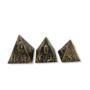 Imagem de Escultura Trio De Pirâmides Egípcias Em Resina 7,5 Cm