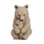 Imagem de Escultura Urso em Polirresina 28cm Marrom Decorativa Mart