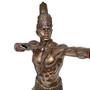 Imagem de Escultura Veronese Orixá Oxóssi Decoração Religiões Matriz Africana