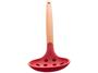 Imagem de Escumadeira de Silicone Lyor Charmy Vermelho - 32,5cm