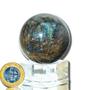 Imagem de Esfera Labradorita Pedra Natural Pequena 50 a 55mm Decoração