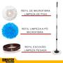 Imagem de Esfregão Balde Perfect Mop Move - 3 refis Com Roda E Alça