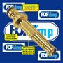 Imagem de Esguicho de aluminio ajax 1/2" para para engate rapido com jato regulável