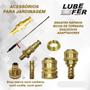 Imagem de Esguicho Lubefer Simples 1/2 Jato Reto Com Furo 3.0 Mm