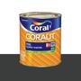 Imagem de Esmalte Base D'água Coralit Total cor  Preto Brilhante Coral 3,6L