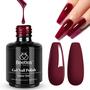 Imagem de Esmalte de unhas em gel besouros Oxblood Red 15mL Soak Off UV Lamp