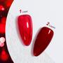 Imagem de Esmalte de unhas GAOY Sheer Red Gel 16mL Soak Off Translucent