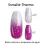 Imagem de Esmalte Em Gel Térmico Muda De Cor Na Temperatura Brilho