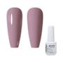 Imagem de Esmalte Gel De Cor Pura 8ml Arte Clavo UV Híbrido Semi Permanente Nail Art Manicure Base Top Coat