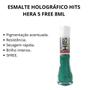 Imagem de Esmalte Holográfico Hits Hera 5 Free 8ml