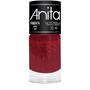 Imagem de Esmalte Pimenta, Anita Cosméticos, Glitter Vermelho